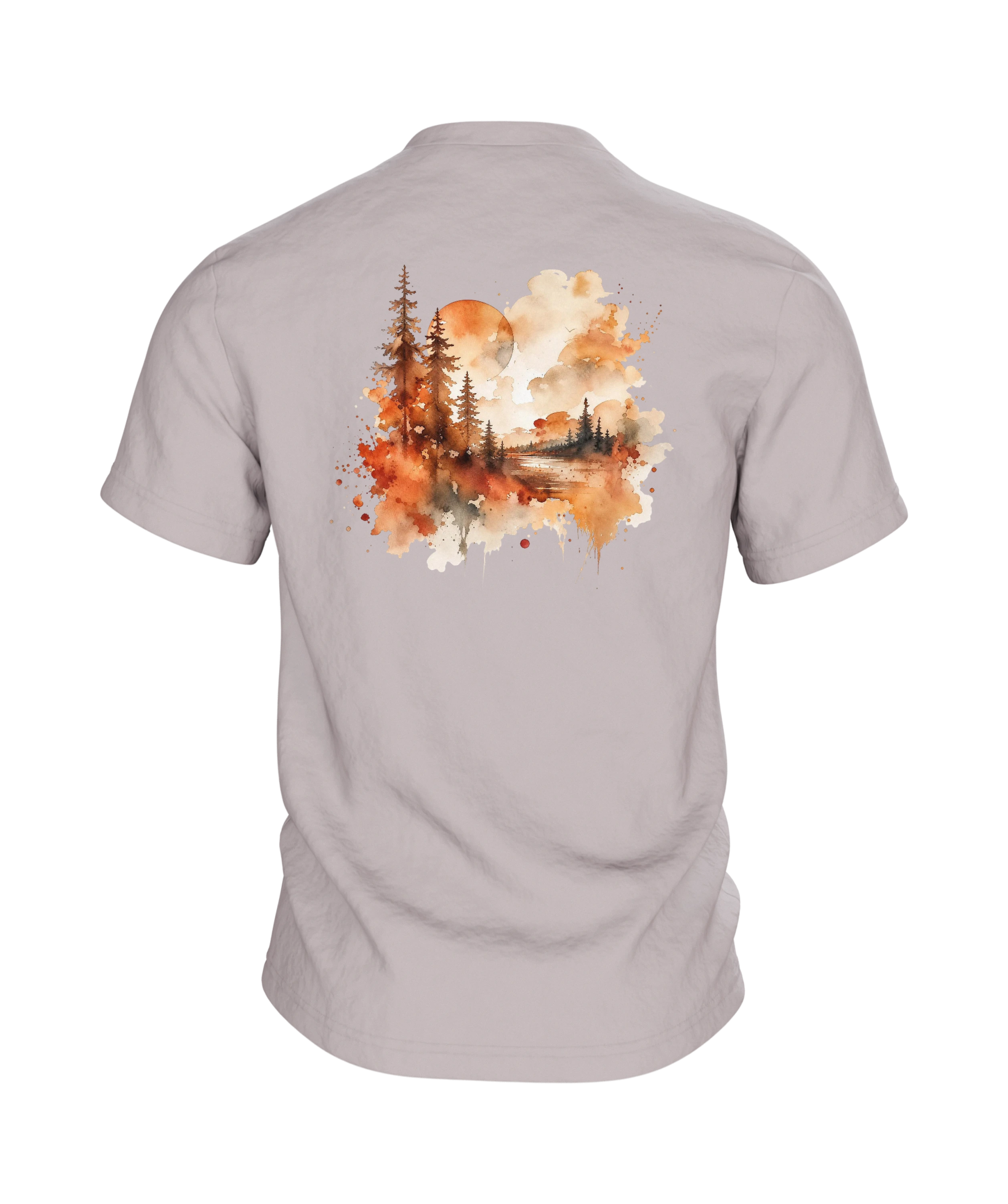 Dackel Mama T-Shirt – Aquarell Dackel im Herbstlook