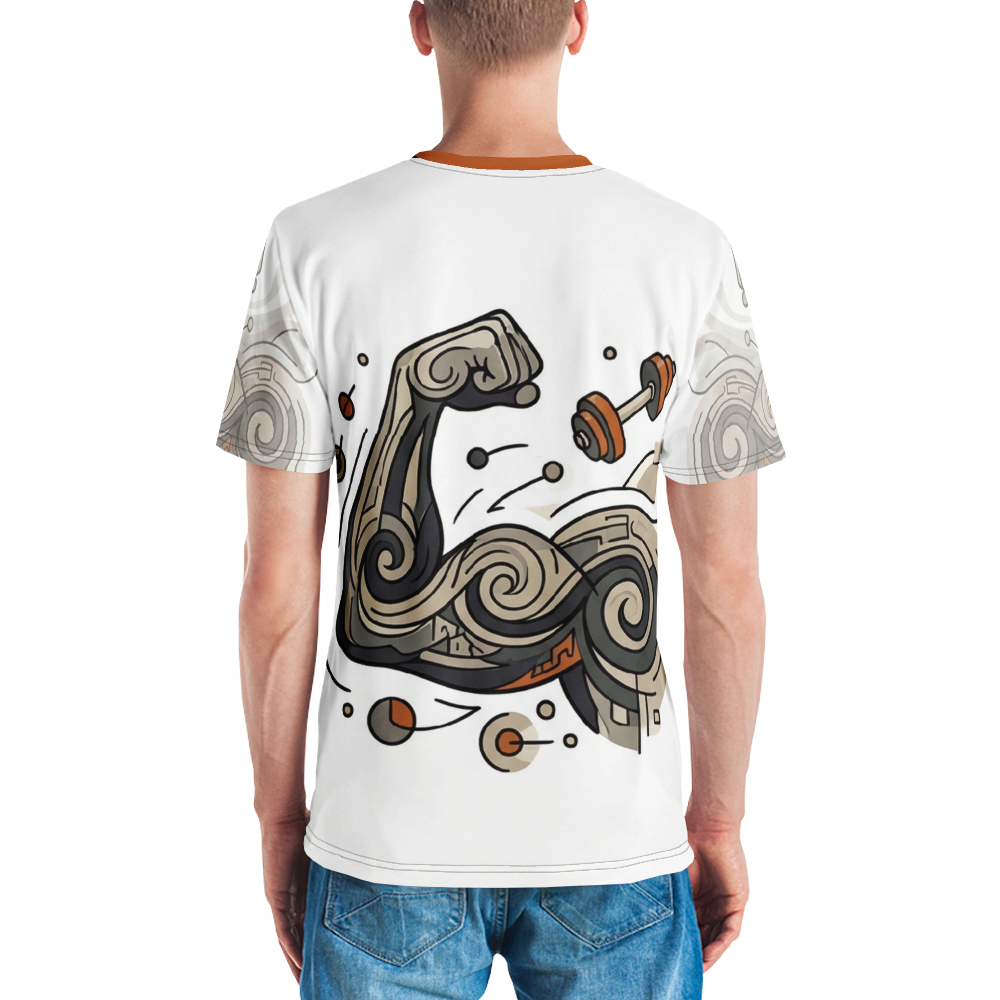 Mechanischer Bizeps T-Shirt – Industrial Gym Style