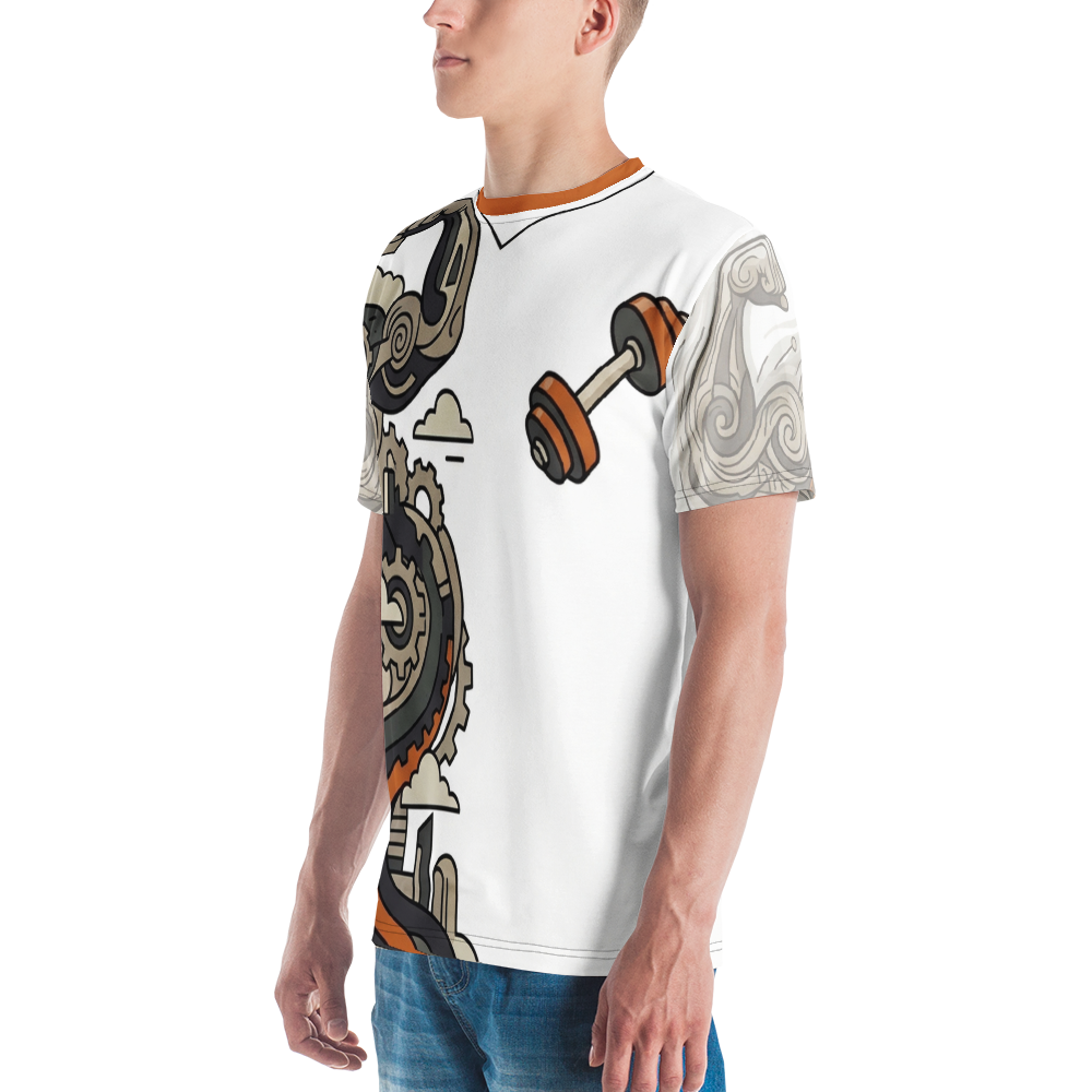 Mechanischer Bizeps T-Shirt – Industrial Gym Style