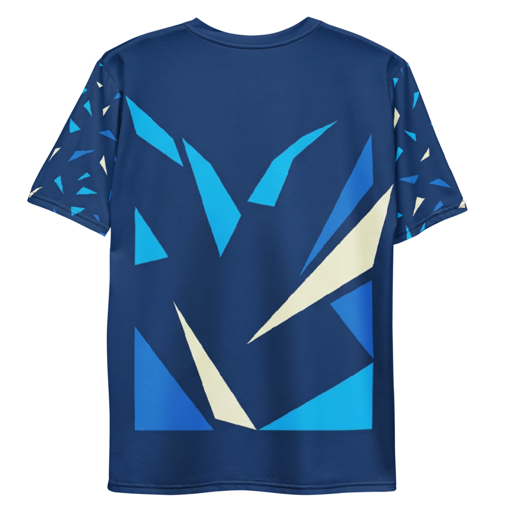 Geometrischer Adler & Bär T-Shirt – Low-Poly Art