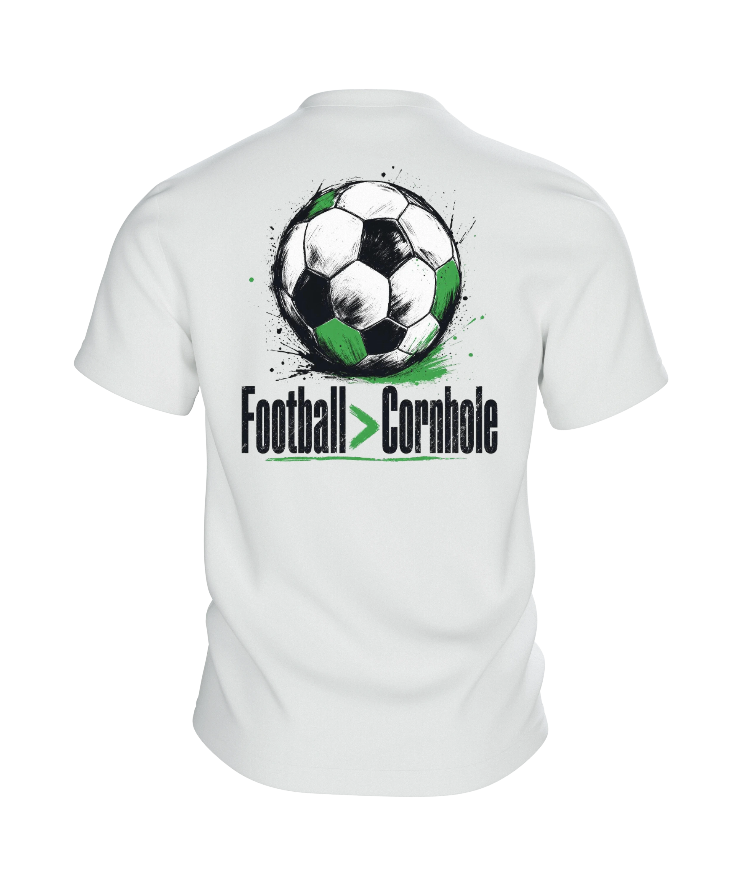 Cornhole Wrong Hole Spruch T-Shirt