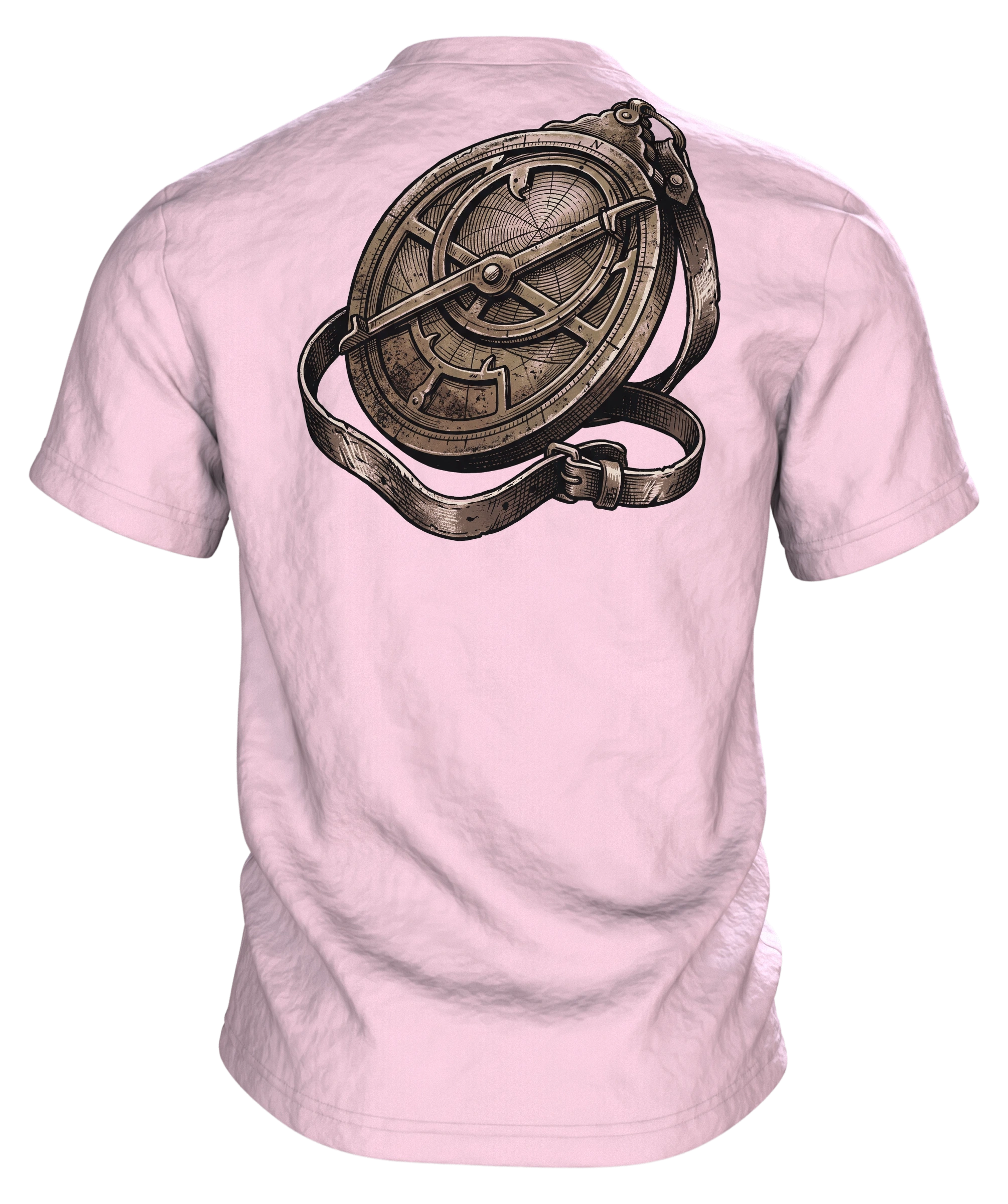 Dachs T-Shirt Holzschnitt Wildtier Naturkunde, Rückseite