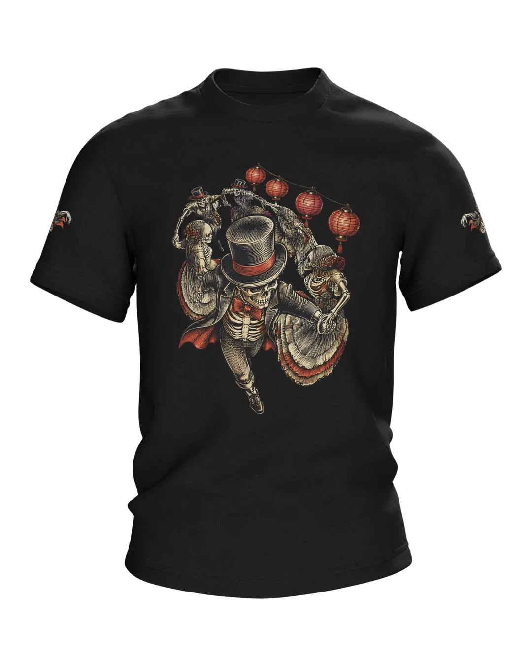 Danse Macabre T-Shirt: Lantern Ball of the Skeletons