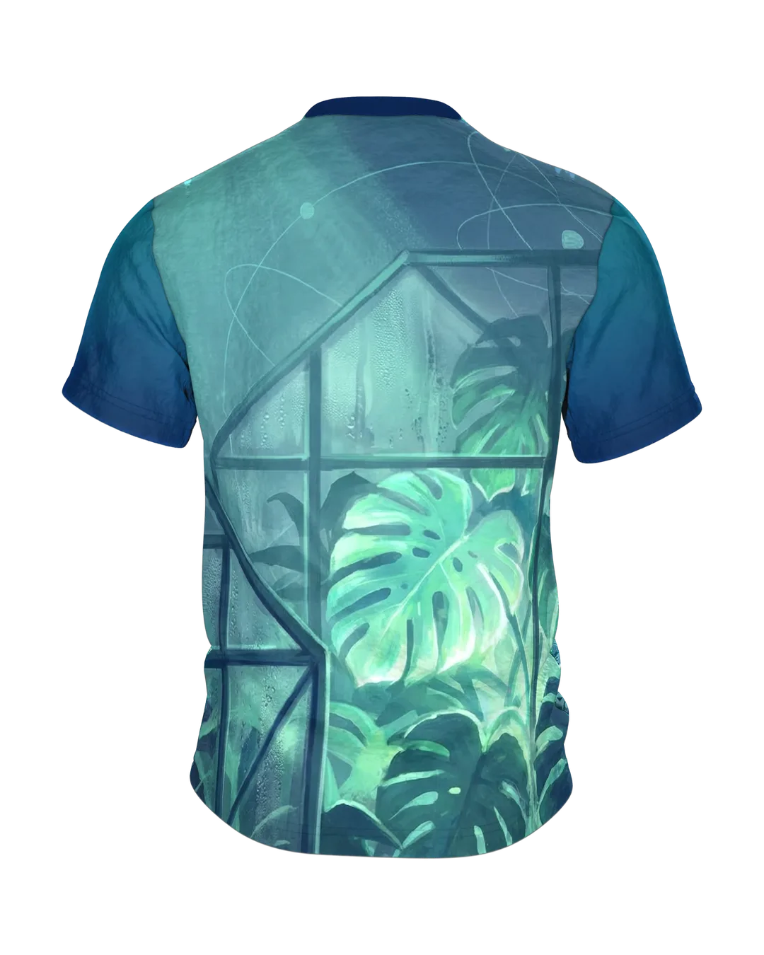 Satellit Rundum-Shirt: Erkundung des Alls, Rückseite