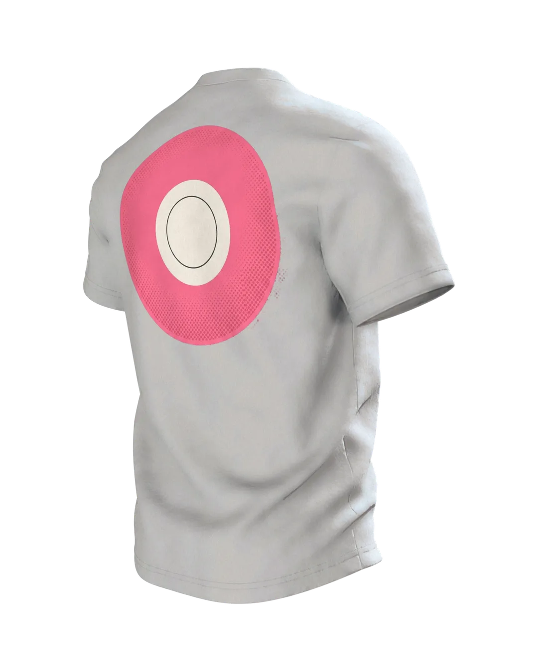 Märchenbaum Fleischwurst Motiv-Shirt: Surrealer Traum, Rückseite schräg links