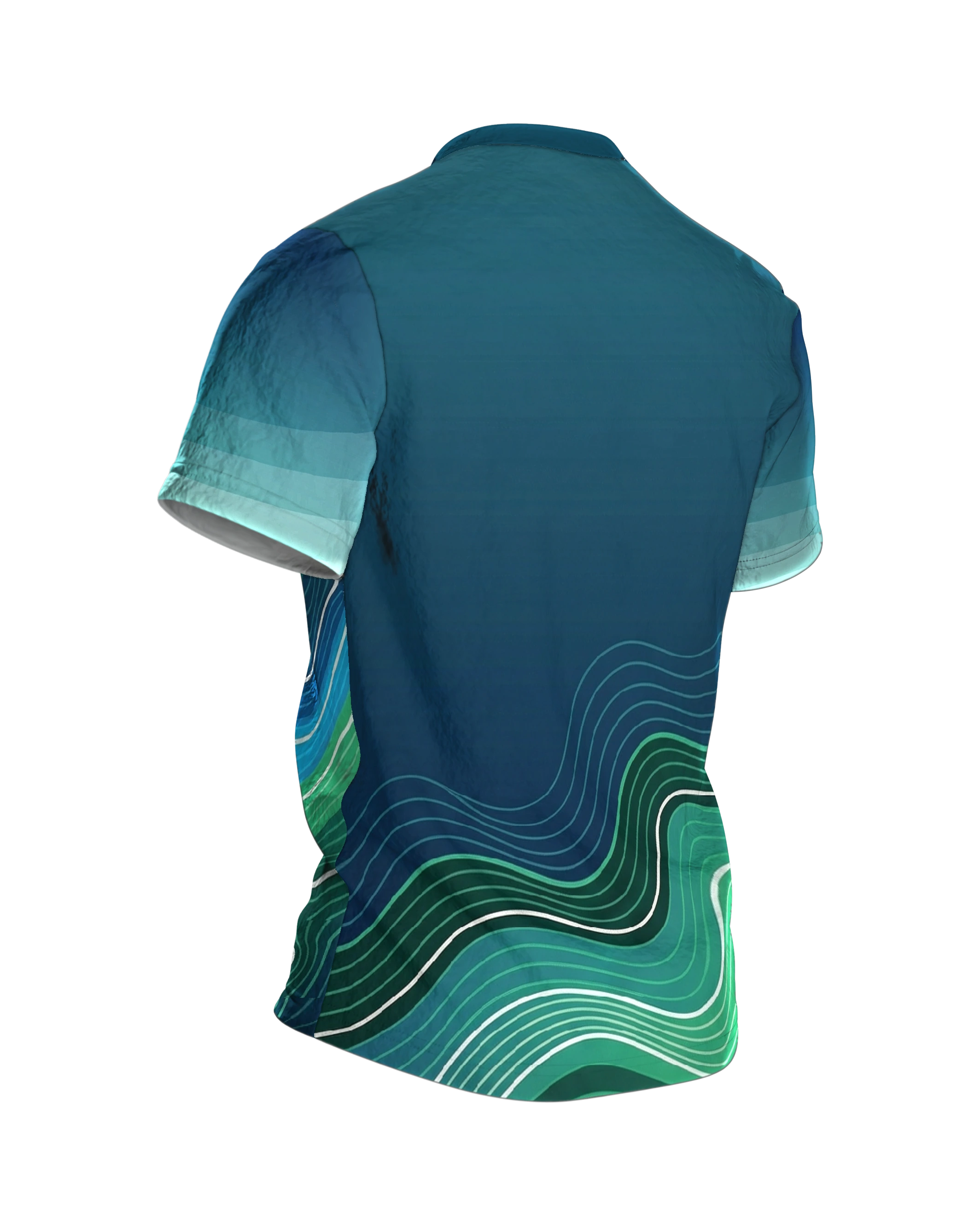 rennrad: Premium T-Shirt, Rückseite schräg rechts