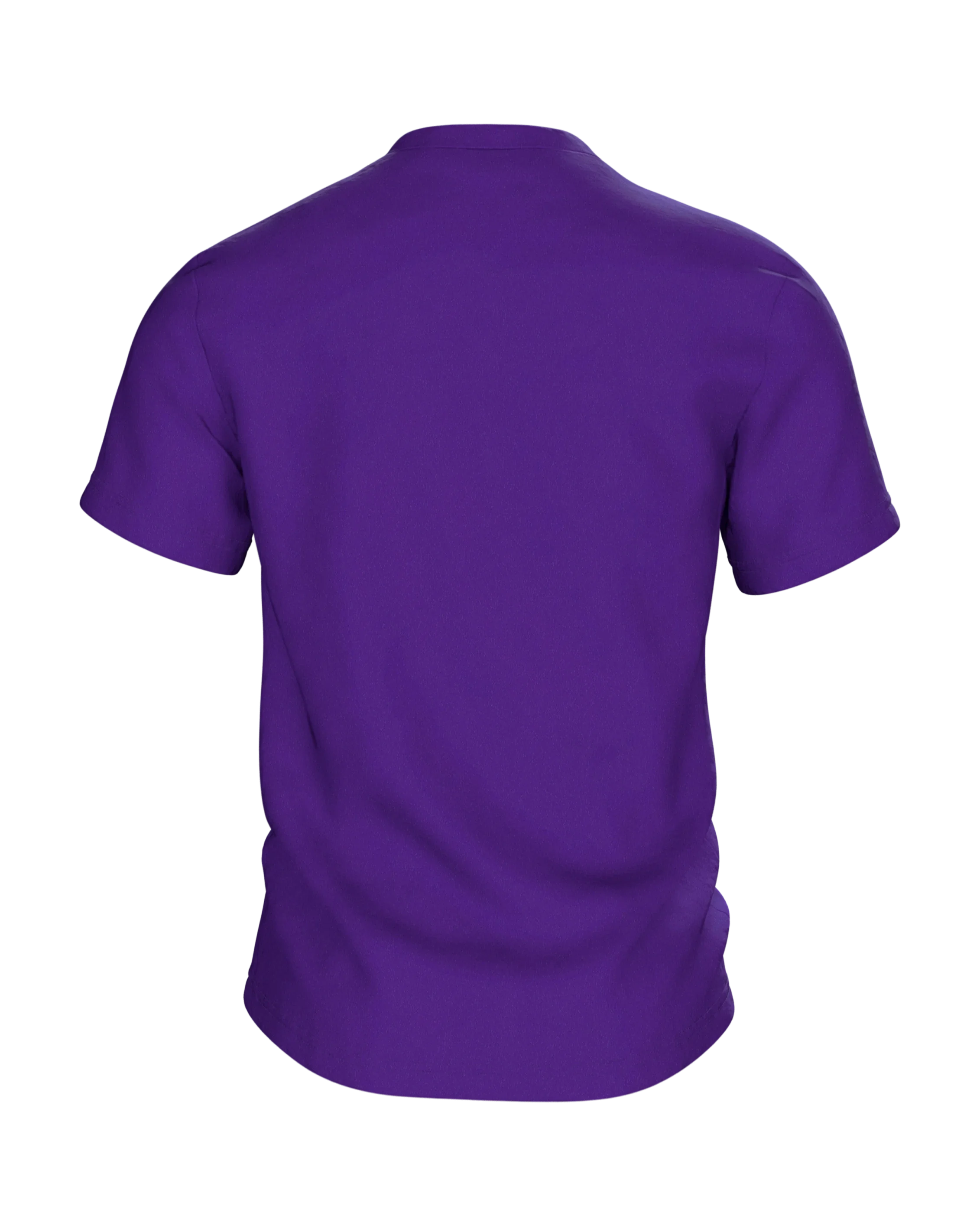 Forest Wolf T-Shirt: Wolf from the Misty Forest, Back without print