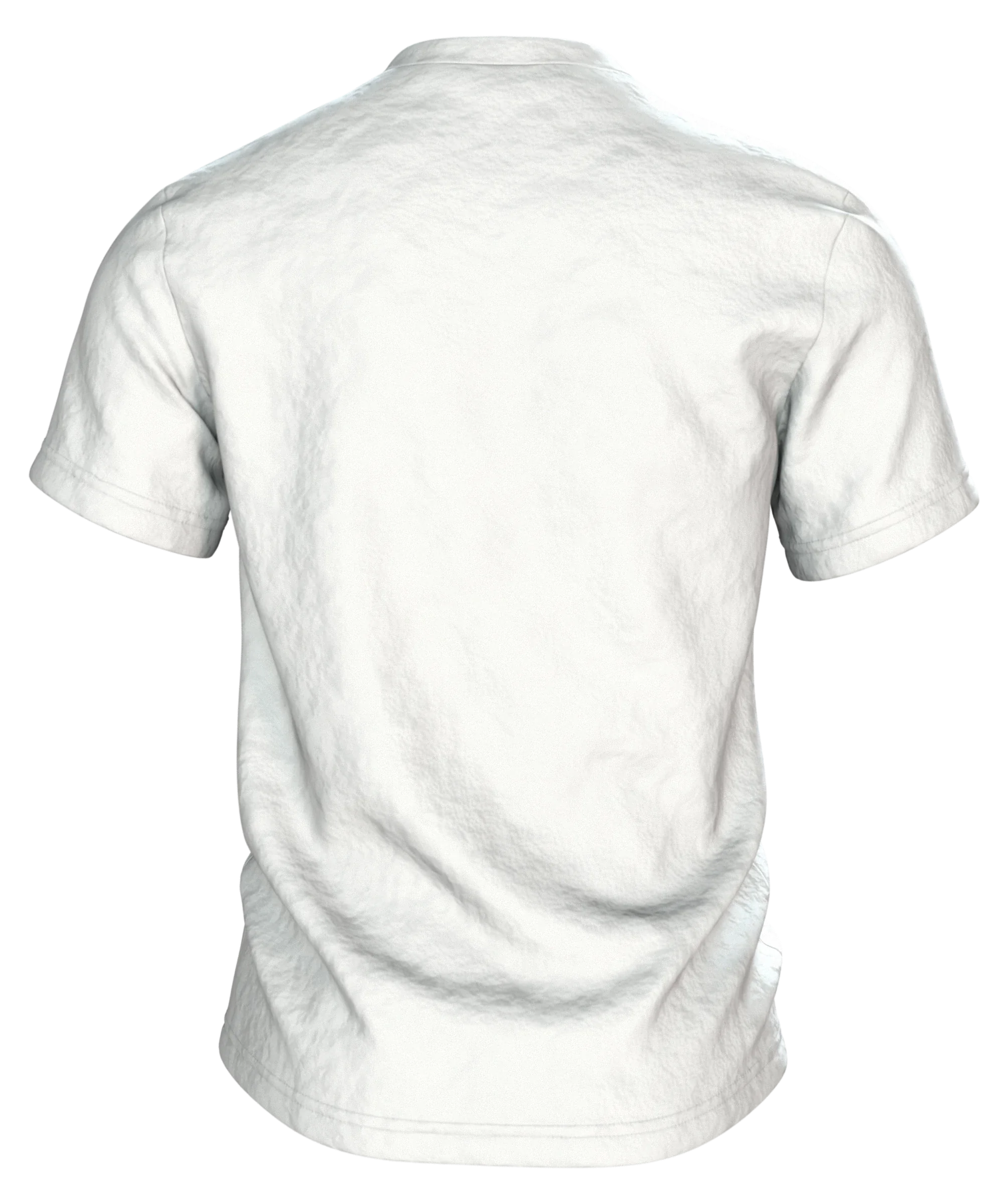 Bulldogge mit Krone T-Shirt, Entwurfsfassung, Back