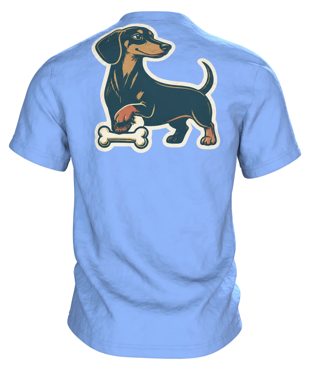 Ich brauche keinen Therapeuten T-Shirt: Lustiger Hund Spruch Vintage, Rückseite
