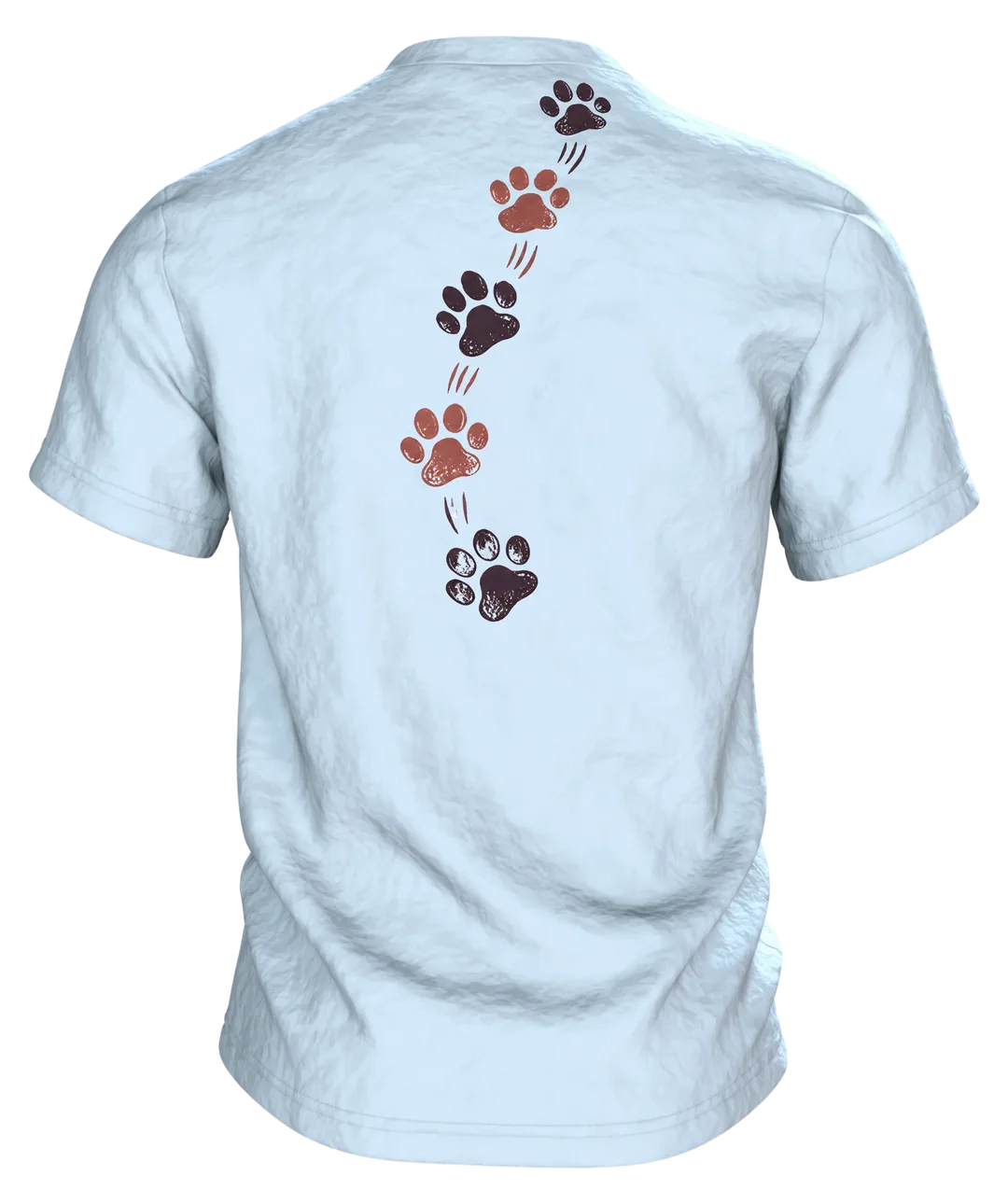 Lustiger Hund Spruch T-Shirt: Vintage Therapeuten Design, Rückseite