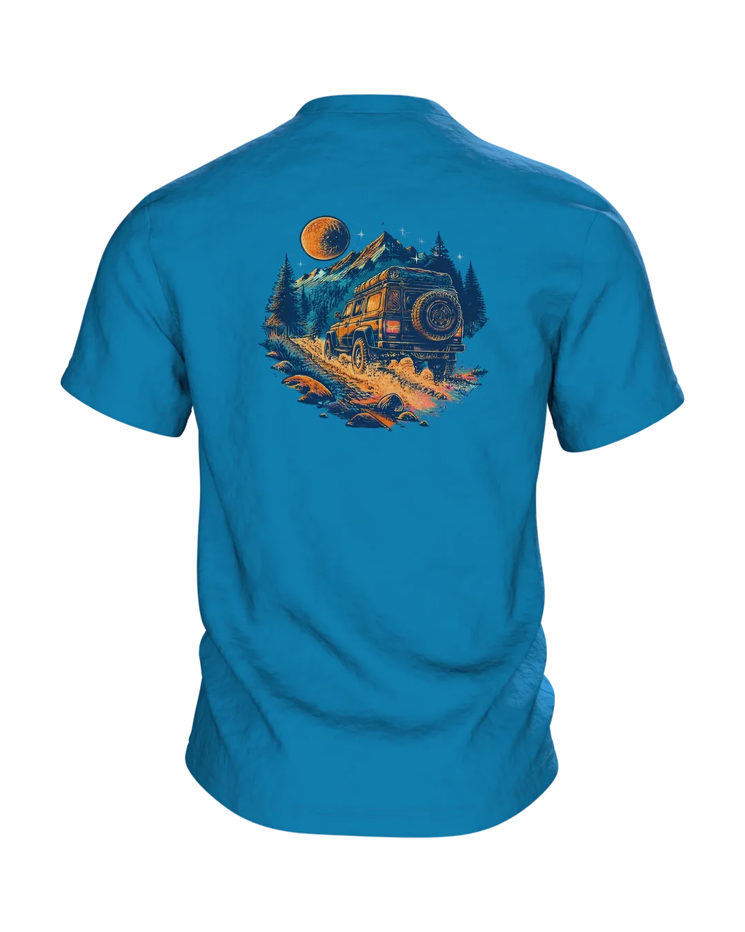 Camping Wappen T-Shirt: Zuhause ist wo das Zelt steht, Back