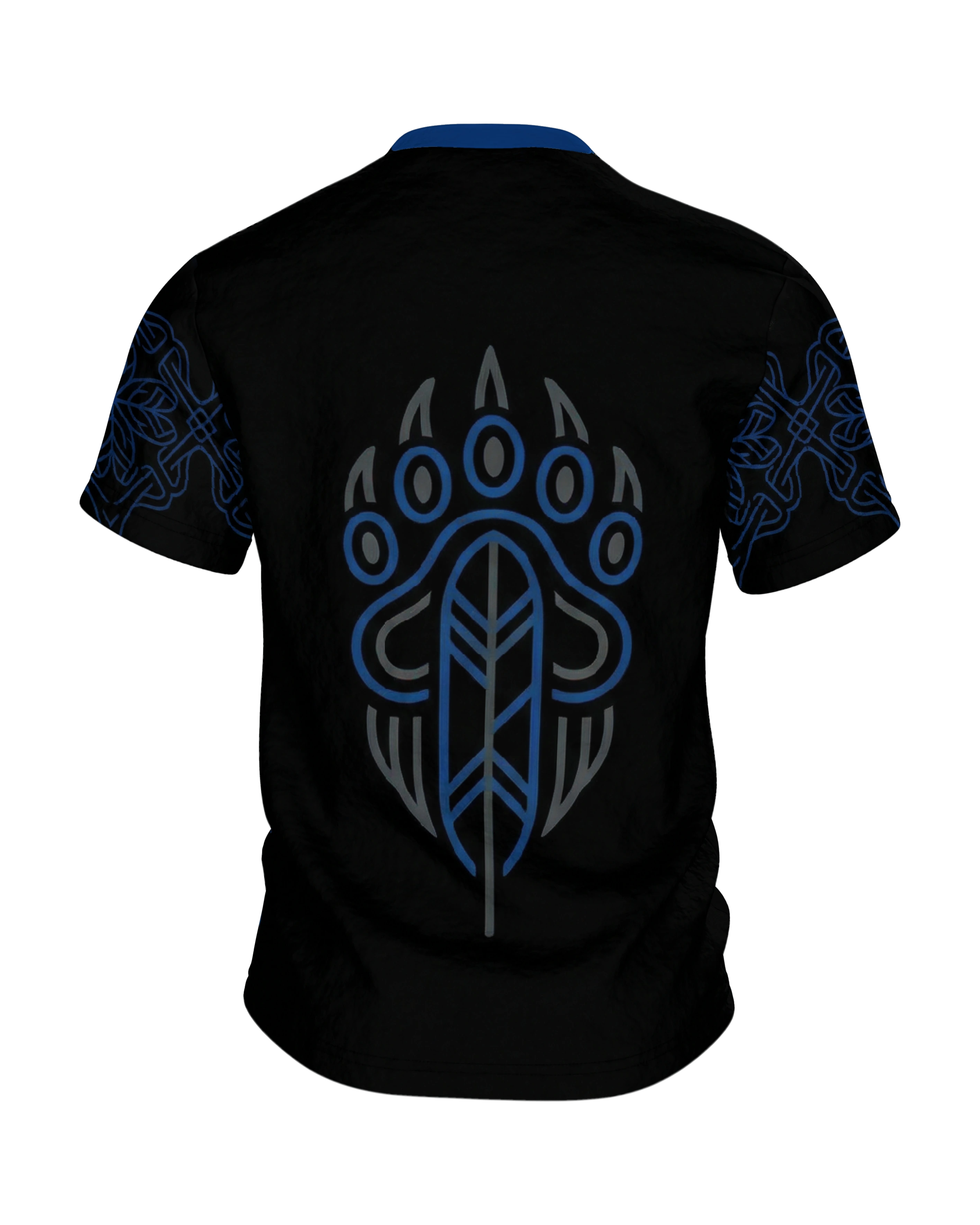 Adler & Bär Tribal T-Shirt: Mystische Wildnis, Rückseite